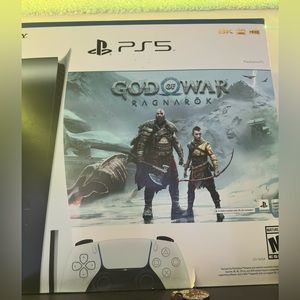 PlayStation 5 disc god of war edition